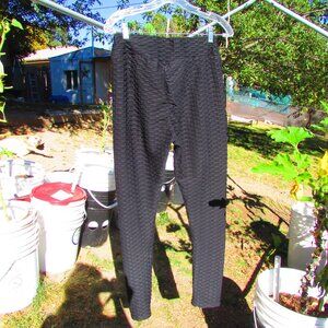 Rue21 Black Textured Leggings